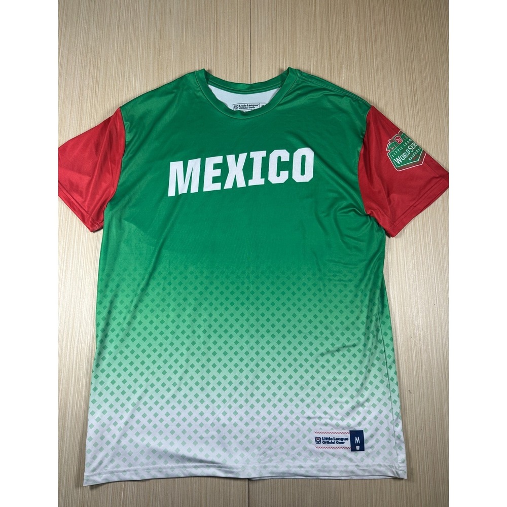 Little League Official Gear Mexico National Soccer Jersey Mens Medium Multicolor